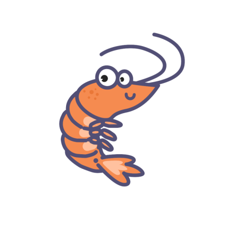 Shrimp Free Download Cute Animal Vectors Icons