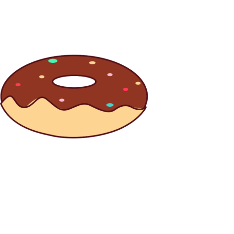 Donut Free Yummy Food Vectors PNG Icon Download