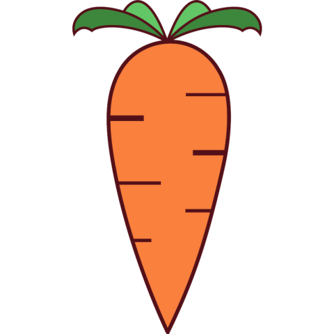 Carrot Free Yummy Food Vectors PNG Icon Download