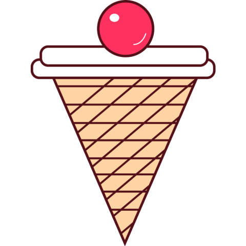 Ice Cream Free Yummy Food Vectors PNG Icon Download